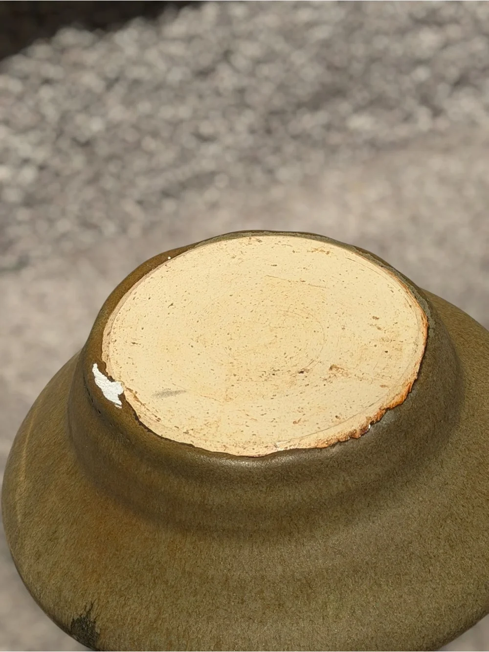 OOAK Handmade Studio Pottery Bowl Drip Glaze Earth Tone Stoneware 6.5”